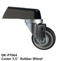 Double K 9000 II Dryer Caster 3.5?Rubber Wheel