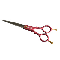 Groomtech Asian Fusion Grooming Shear Straight 6" [Red]