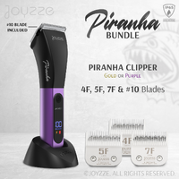 Joyzze Piranha D Series Clipper 2 Speed with 7F/5F/4F Blade [Purple]