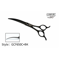 KKO Comfort Line Scissors Curved 6.5" [Black]