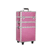 Aeolus Grooming Box Tool Case XL Trolley - Pink