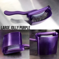 Vanity Fur Brush Cover Large - Jolly Purple