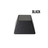 Vanity Fur Stacking Blocks Set of 4 Large 4" x 4" - Black