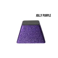 Vanity Fur Stacking Blocks Set of 4 Large 4" x 4" - Jolly Purple