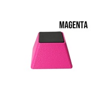 Vanity Fur Stacking Blocks Set of 4 Medium 3" x 3" - Magenta