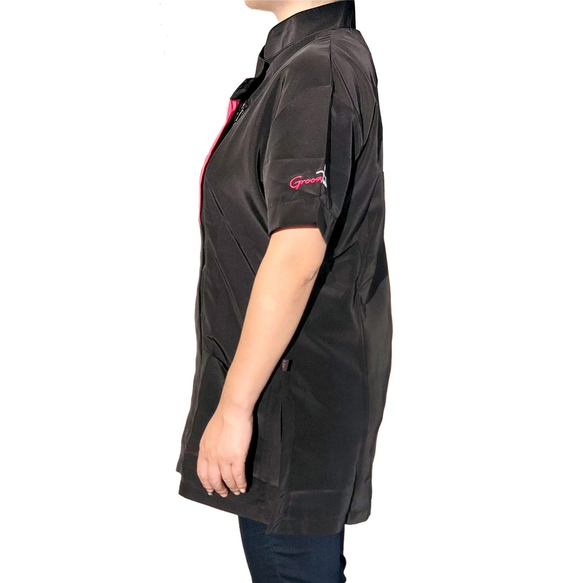 Groomtech Pavia Grooming Jacket Pink Trim Dog Pet Grooming eBay