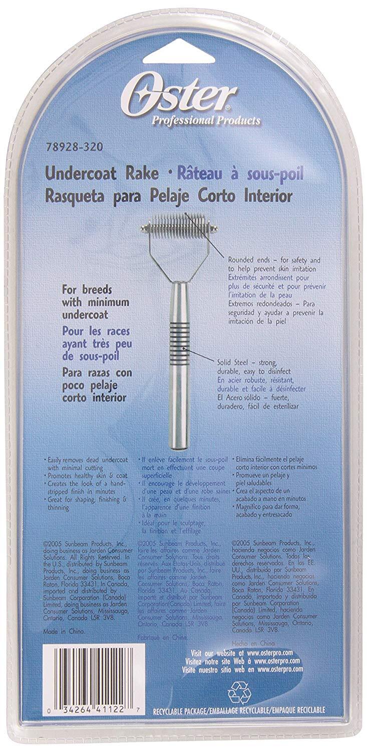 oster undercoat rake