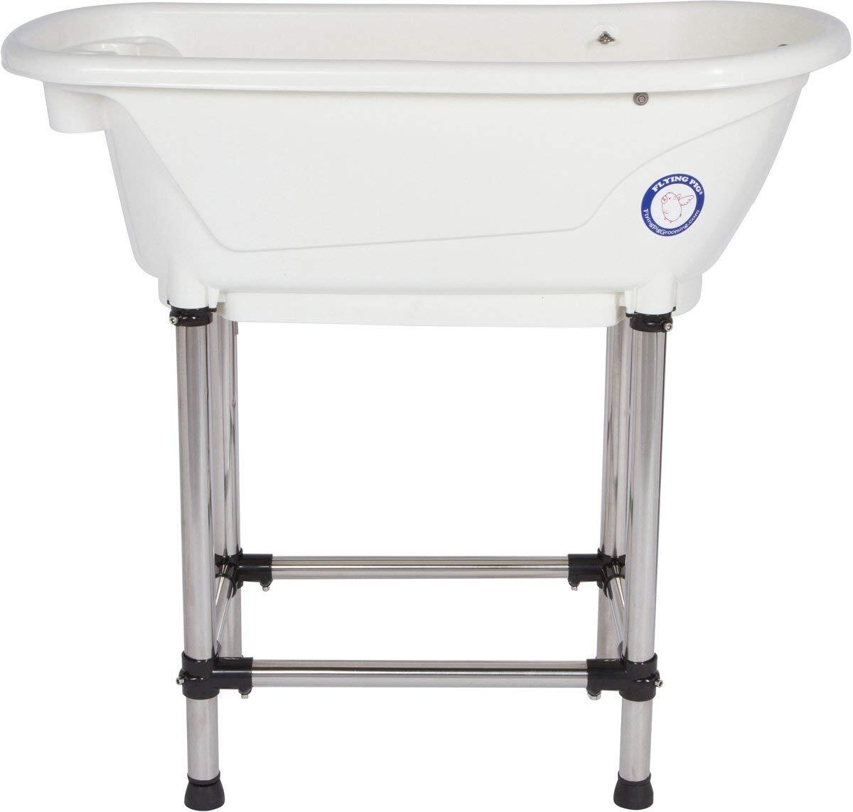 Small Portable Bath Tub For Dogs and Cats (White) - Chun Zhou