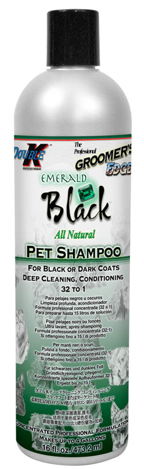 emerald black dog shampoo