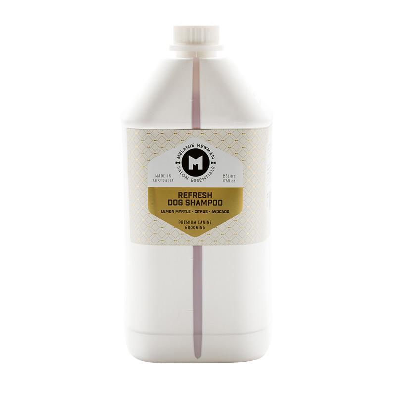 Salon shop dog shampoo