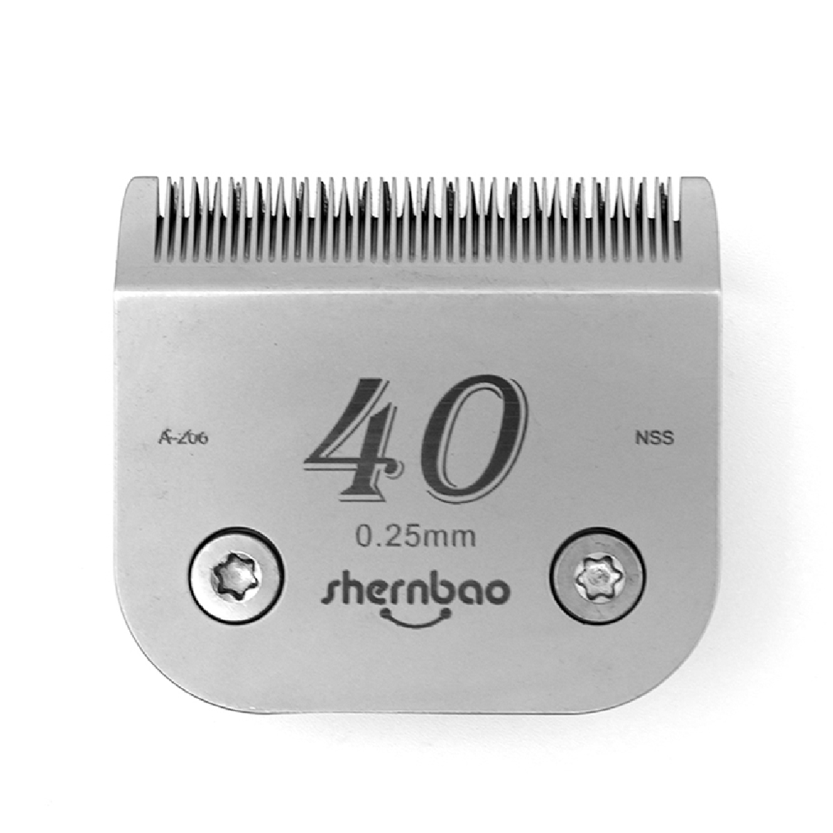 Shernbao A5 SS Ceramic Clipper Blade Size 40 0.25mm