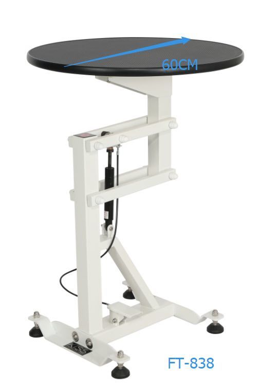 Aeolus Round Air Lift Grooming Table, Round Grooming Table For Dogs
