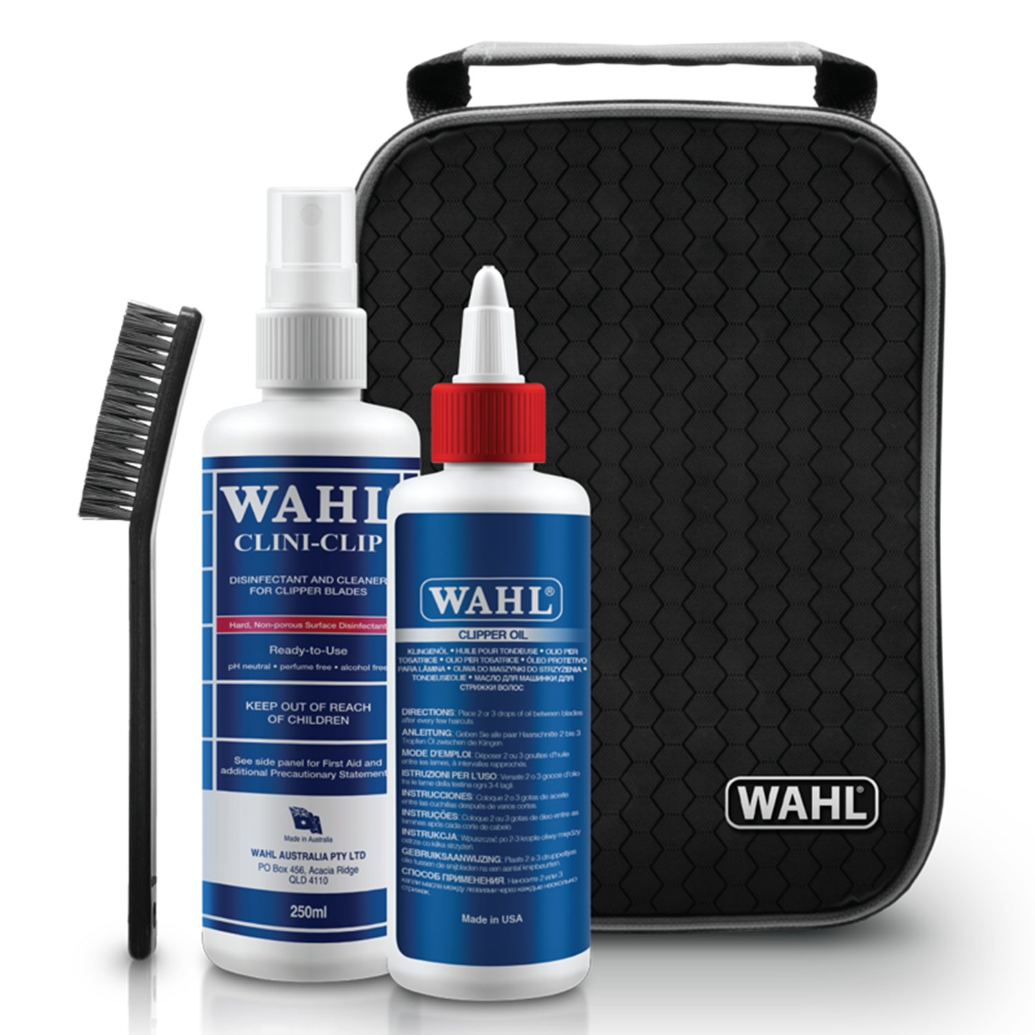 Wahl Blade Cleaning, Disinfectant & Storage Combo