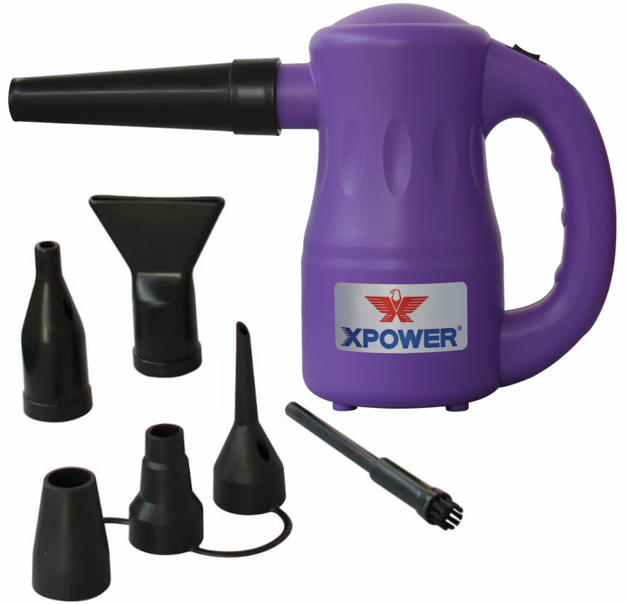 XPOWER Airrow Pro Dryer Air Pump Duster Blower B53 [Purple] XPower