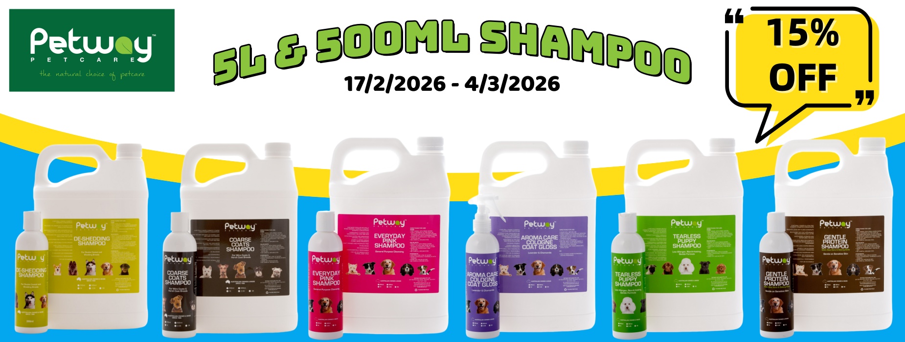 Petway Shampoo 15% OFF