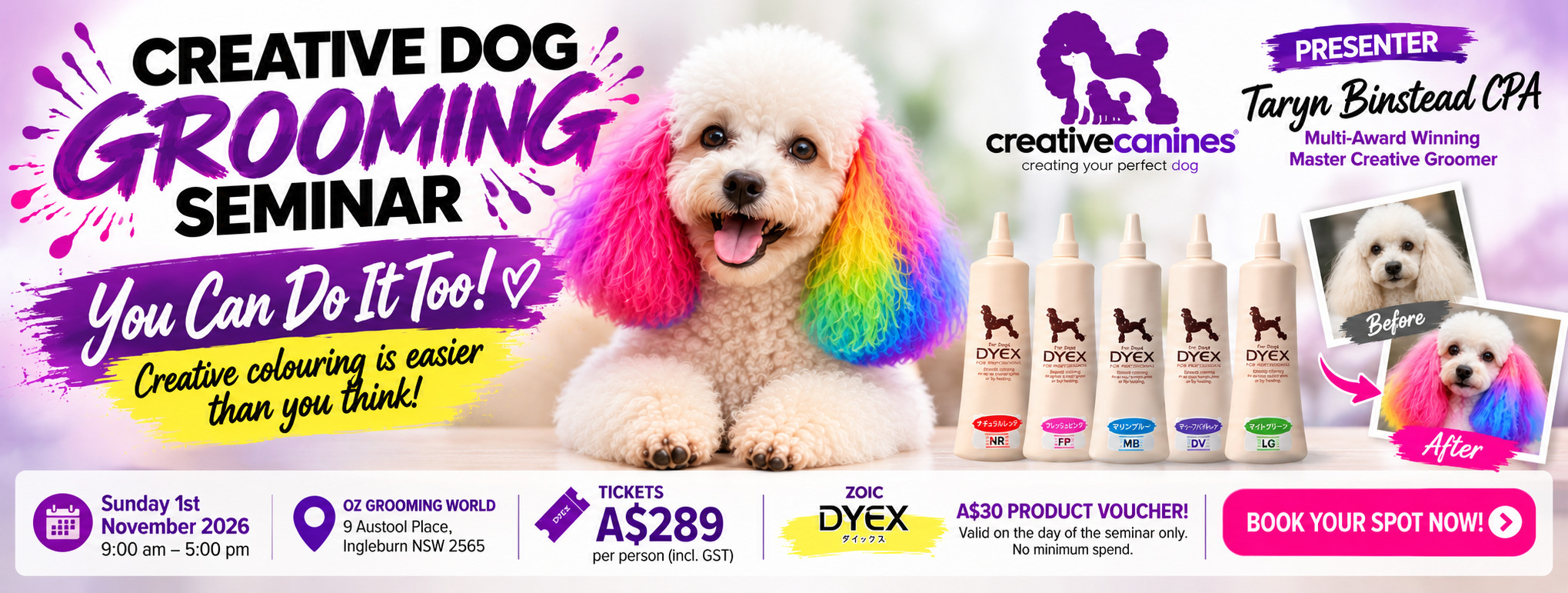 Creative Grooming Seminar