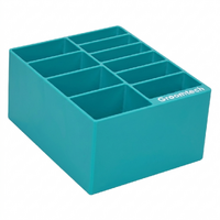 Groomtech Standard Comb Attachment 10pcs Caddy - Turquoise