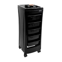 GLAMMAR Stacey Basic Salon Trolley Black