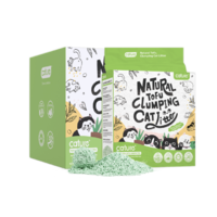 Cature Natural Tofu Clumping Cat Litter Pellet - Green Tea 6L 2.5kg