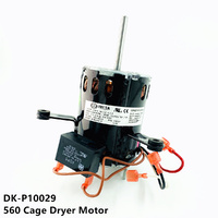 Double K 560 Cage Dryer Motor with Capacitor