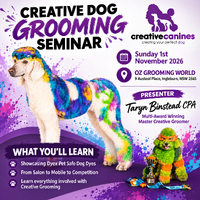 Creative Dog Grooming Seminar - 1st November 2026
