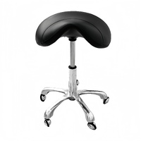 Groomtech Comfort Salon Saddle Stool - Black