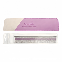 Groomtech Purple Line Half & Half Styling Comb 9" with Pouch