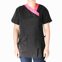 Groomtech Latina Grooming Tunic - Pink Trim