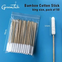 Bamboo Cotton Stick 15cm Large 50 Units