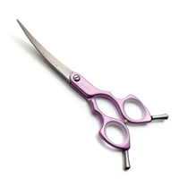 Groomtech Aurora Asian Fusion Shear Curved 6" [Purple]