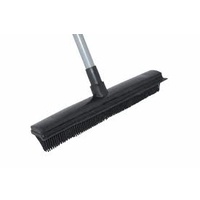Joiken Salon Rubber Broom with Dustpan