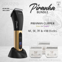 Joyzze Piranha D Series Clipper 2 Speed with 7F/5F/4F Blade [Gold]