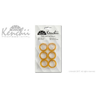 Kenchii Thick Soft Finger Insert Ring Set of 6 - Gold