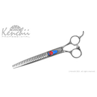 Kenchii Five Star Offset Shear 21 Tooth Thinner 7.5"