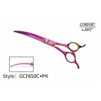 KKO Comfort Line Scissors Curved 6.5" [Pink Purple]