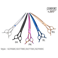 KKO Comfort Line Scissors Curved 6.5"
