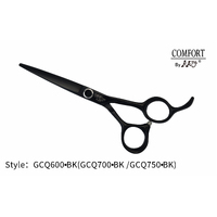 KKO Comfort Line Scissors Straight 6" [Black]