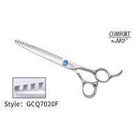 KKO Comfort Line Scissors Chunker with 20 Flat Teeth 7"