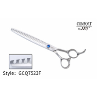 KKO Comfort Line Scissors Chunker with 23 Flat Teeth 7.5"