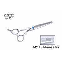 KKO Comfort Line Scissors Thinner with 46 V Teeth 6.5" - Lefty