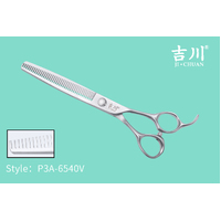 Yoshikawa Japanese 3 Star Scissors Thinner with 40 V Teeth 6.5"