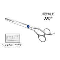 KKO Poodle Scissors Chunker with 20 Flat Teeth 7"