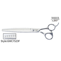 KKO Warrior Scissors Chunker with 23 Flat Teeth 7.5"