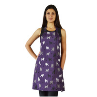 Ladybird Purple Poodle Waterproof Apron