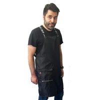 Ladybird Black Waterproof Signature Strap Apron