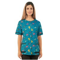 Ladybird Blue Dog Design Grooming Smock