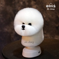 Mr. Jiang Bichon Frise Head Hair / Model Dog [White]