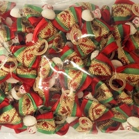 Ollie Tilly Christmas Dog Bows 50pcs, 100-61A