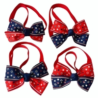 Ollie Tilly Star Print Bow Tie 10pcs, 300-96B