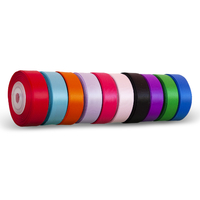 Solid Colour Satin Ribbon Double Sided 20mm Width